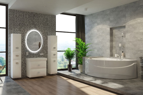 1Marka Ванна "Catania" 160х110 L