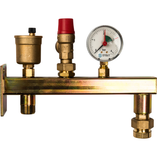 STOUT Группа подключения мембранного бака  3/4