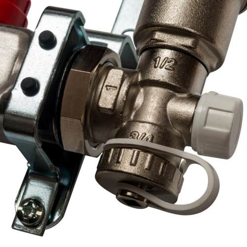 STOUT Коллектор в сборе с расходомерами 4 выхода, нержавеющая сталь