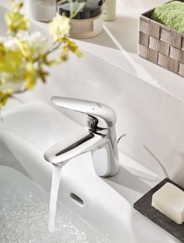 GROHE Смеситель для раковины Eurostyle с донным клапаном