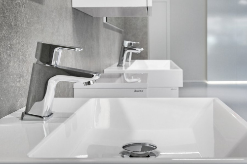 RAVAK Слив для умывальника Click-Clack короткий