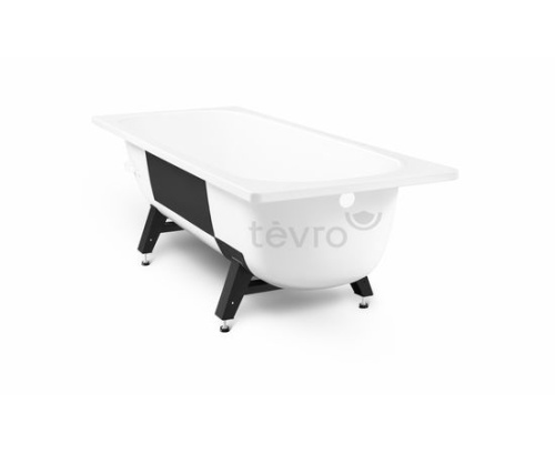 ВИЗ Ванна стальная TEVRO 150х70х40 с шумоизоляцией и опорной подставкой