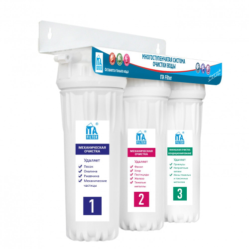 ITA FILTER Фильтр под мойку ОНЕГА 3-СТ Антижелезо