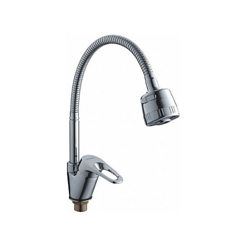 LEDEME 4313 Смеситель для кухни с гибким изливом и гайкой