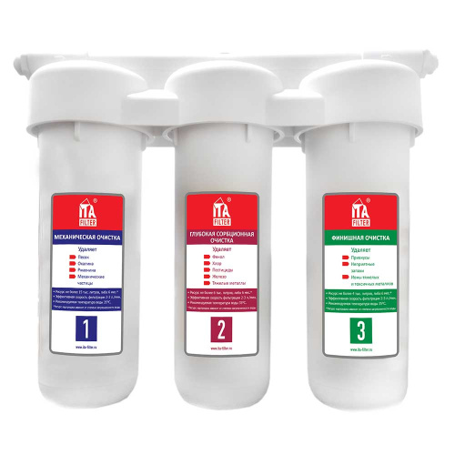 ITA FILTER Фильтр под мойку BRAVO TRIO НОРМА