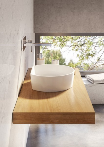 RAVAK Смеситель для умывальника CR 019.00 настенный монтаж