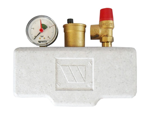 WATTS  Группа безопасности котла KSG30/20M ISO 1" (до 100кВт) с теплоизоляцией 