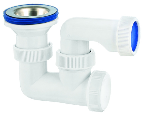 VIRPLAST Сифон "Универсал" для душевого поддона с нержавеющей чашкой