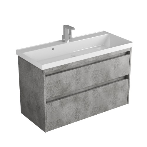 VENECIANA  Тумба под умывальник MUSKAT, 100 см (темный камень)