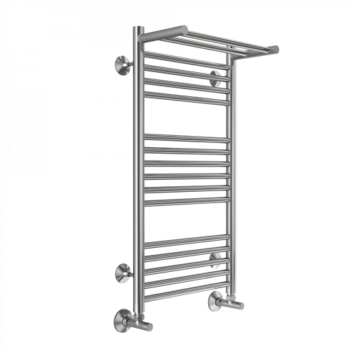 Terminus Полотенцесушитель водяной "Аврора" с одной полкой П16 400х800 мм