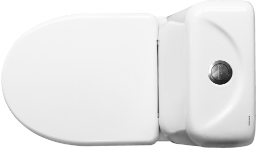 SANITA Идеал унитаз-компакт комфорт 2-режима, сиденье дюропласт