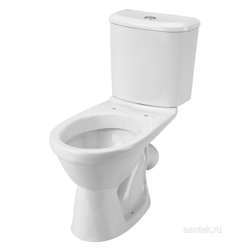 SANTEK Унитаз-компакт Бореаль с диагональным выпуском, антивсплеск