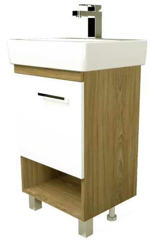 1Marka Напольная тумба TERA 50Н с одной дверкой, дуб сонома