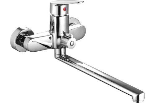 Антей Смеситель д/ванны шаровый F-30 см, с перекл. душа d35 Лига  АНТЕЙ