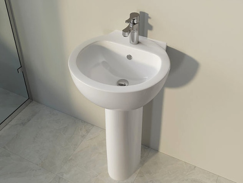 SANITA LUXE Пьедестал Art, белый