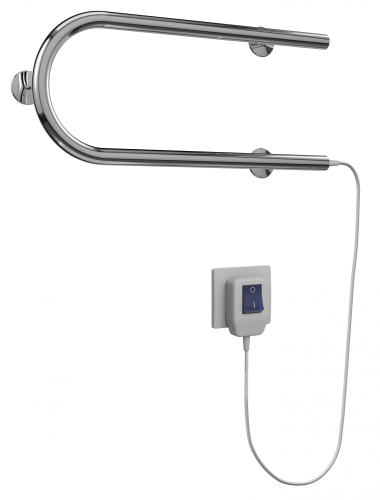 Terminus Полотенцесушитель электрический П-образный 600х200 мм