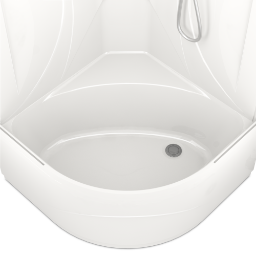 DOMANI-SPA Поддон акриловый для душевого ограждения 90*90*45 см Fit 99 high, без сливного комплекта