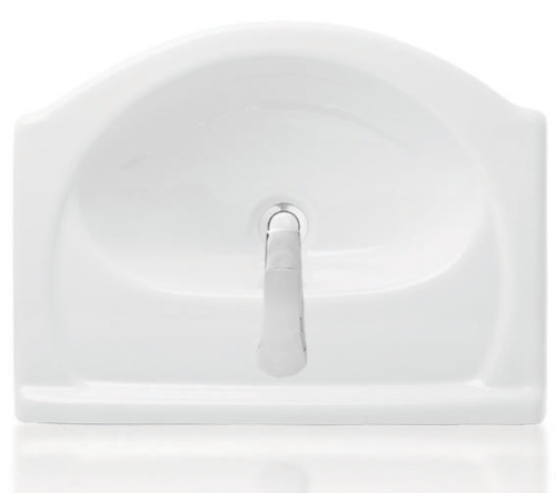 SANITA Умывальник Вега с хромированным обрамлением, 55 см