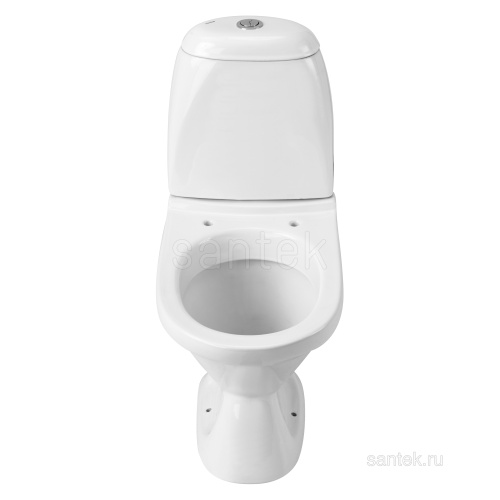 SANTEK Унитаз-компакт Santek Римини (эконом: 2-реж полипроп), косой