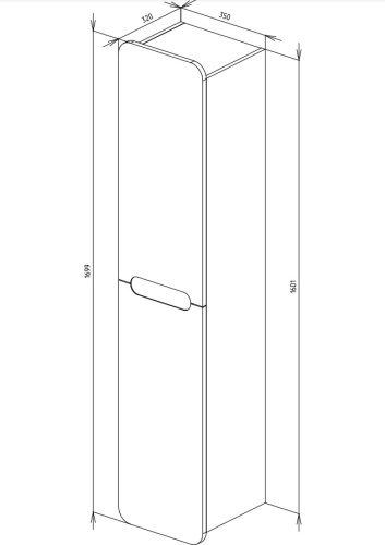 VENECIANA Пенал ORINOKO, 35 см