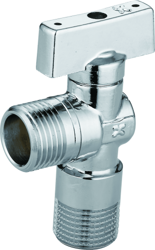 IVANCI Кран шаровый угловой 1/2х3/4" Нар/Нар для стиральной машины удл. IVANCI 