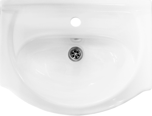 SANITA Умывальник Вега с хромированным обрамлением, 55 см
