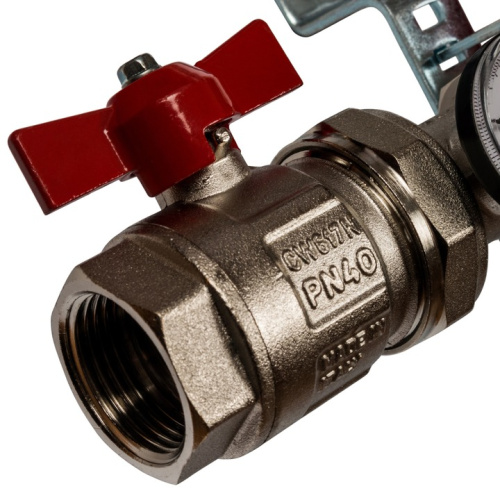 STOUT Коллектор в сборе с расходомерами 12 выходов, нержавеющая сталь