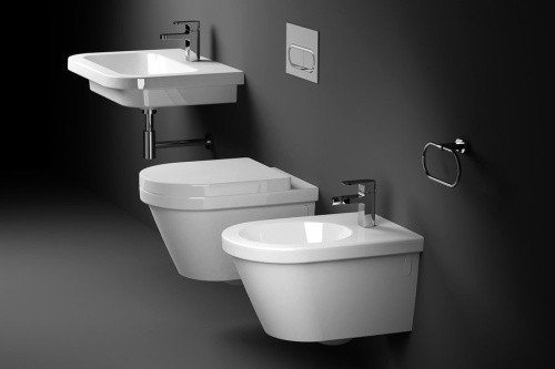 RAVAK Смеситель для биде CR055.00 с донным клапаном