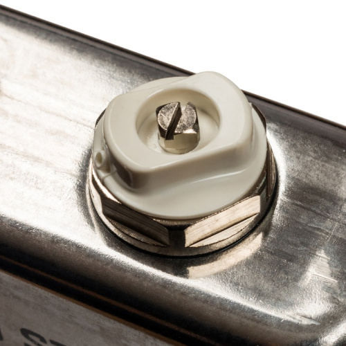 STOUT Коллектор с расходомерами, выпускным клапаном и сливом 6 выходов, нержавеющая сталь