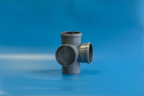 РТП Крестовина канализационная двухплосткостная 110/110/110/87° РТП