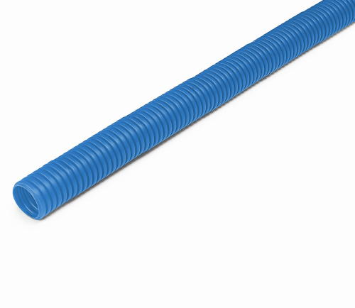 КОНТУР Труба гофрированная D20 (28/23) 50 м, синий