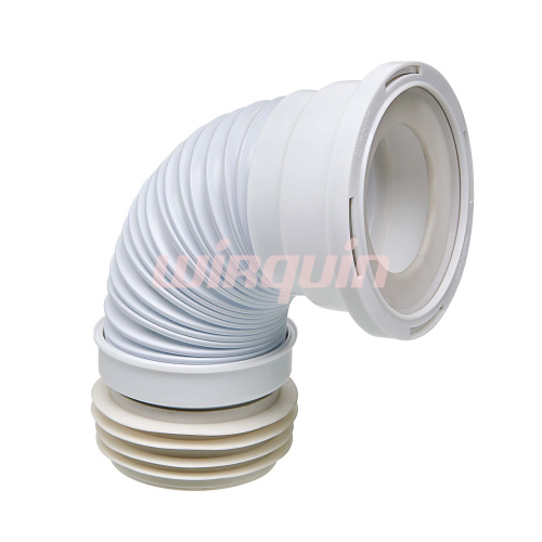 VIRPLAST ВИРПЛАСТ Слив  для унитаза АРМИРОВАННЫЙ гофрированный 190-330 мм, d-110 мм