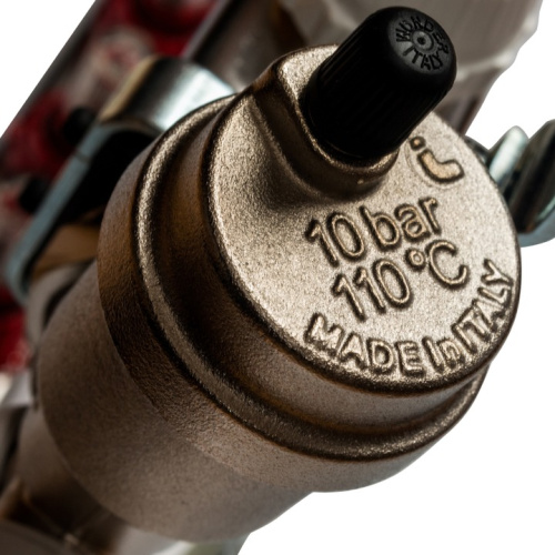 STOUT Коллектор в сборе с расходомерами 6 выходов, нержавеющая сталь