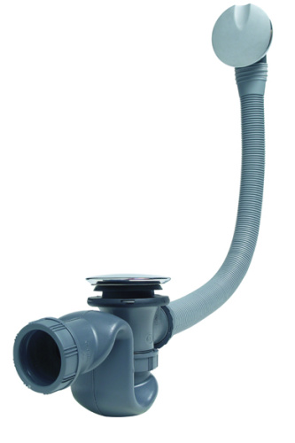 WIRQUIN Слив-перелив "SB600" полуавтомат, клапан и вентиль из хромированной латуни