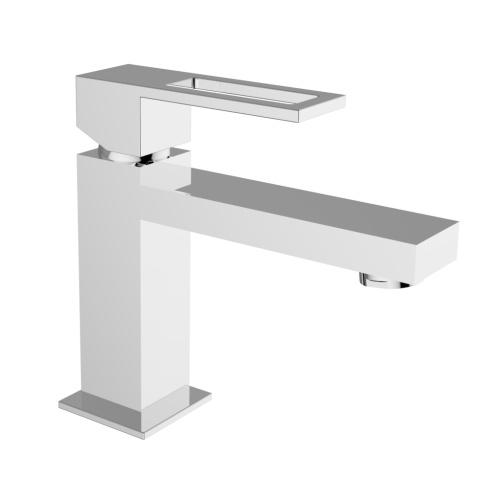 ZIPPONI Смеситель на раковину GLAM TWO CESELLO CHROME (отделка ручная работа)