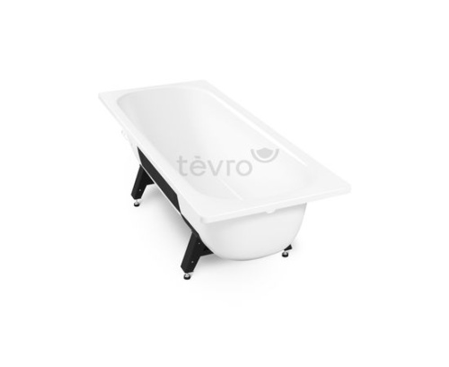 ВИЗ Ванна стальная TEVRO 170х70х40 с шумоизоляцией и опорной подставкой