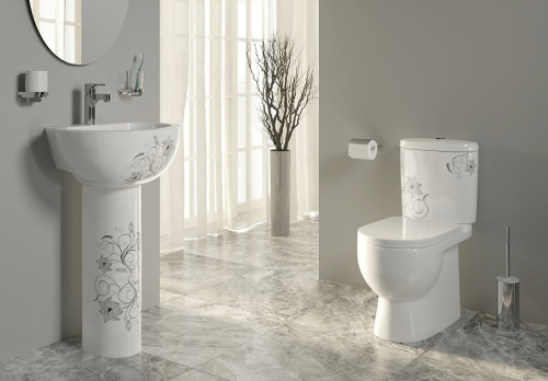 SANITA LUXE Умывальник Art Flora, 49 см