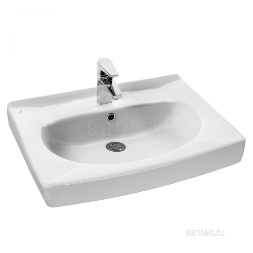 SANTEK Раковина Пилот, 50 см (кронштейн,крепеж,сифон )