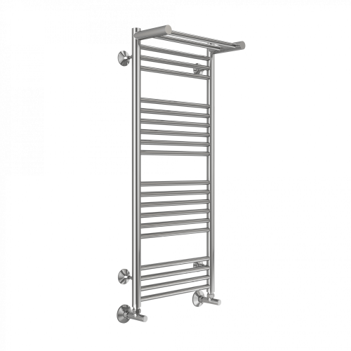 Terminus Полотенцесушитель водяной "Аврора" с одной полкой П20 400х1000 мм