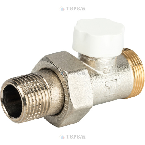 LUXOR Клапан прямой ручной регулировки 1/2'' х (24x19) (НР-НР)