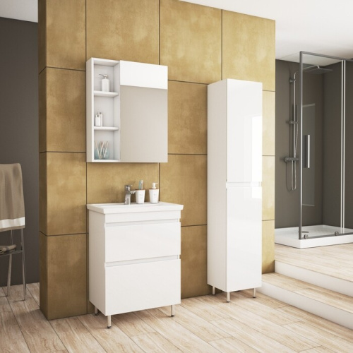 UNCORIA Тумба "Арно" под умывальник "Фостер" 70 см, белая